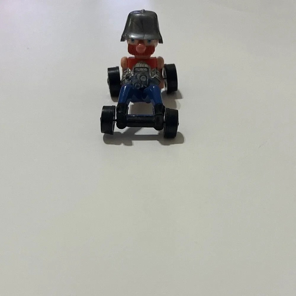 1971 Hot Wheels Redline Farbs Red Catchup Mattel Cereal Promo No Goggles